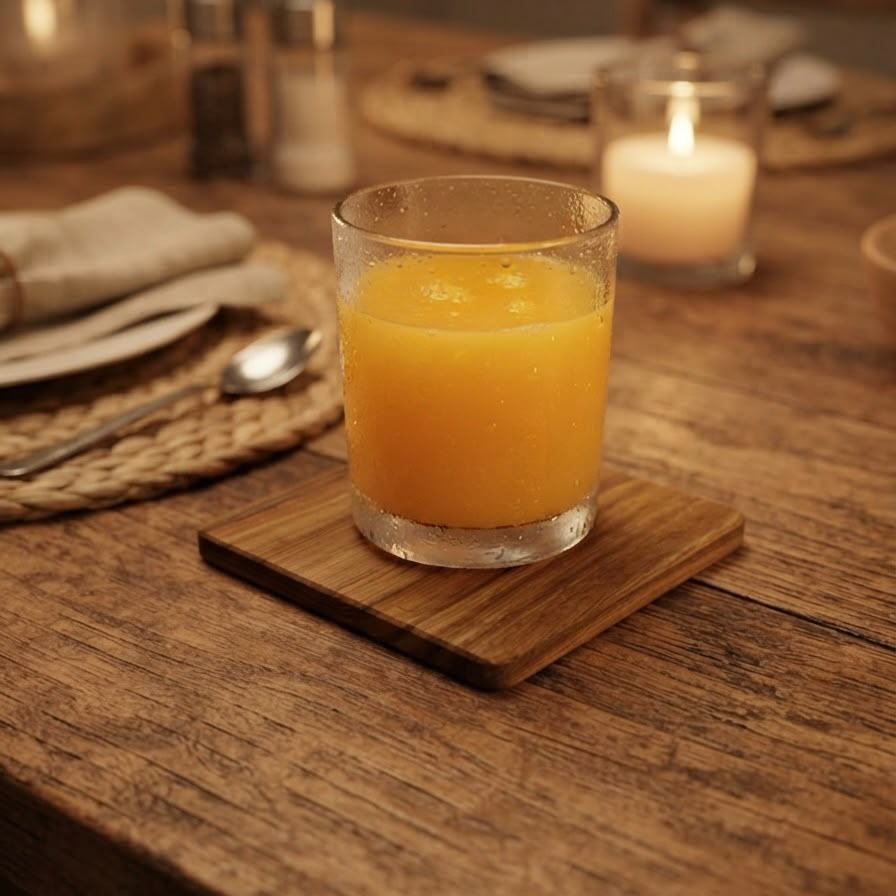 Custom Laser Engraved Wood Coasters | Bulk Business Logo Coasters