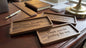 Bulk Custom Acacia Wood Valet Trays | Personalized Corporate Executive Gifts (Min. Order 10)