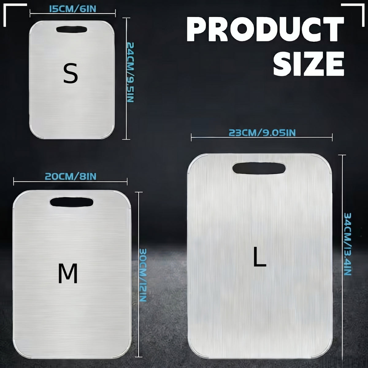 Custom Engraved Heavy-Duty Titanium Cutting Board